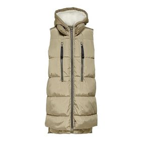Only 15235033 Krem Onlnora Puffer Waistcoat CC Otw Kadın Yeleği