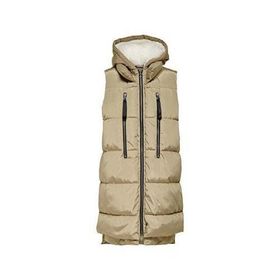 Only 15235033 Krem Onlnora Puffer Waistcoat CC Otw Kadın Yeleği