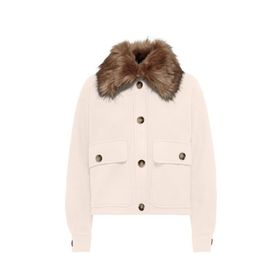 Only 15263075 Ekru Kadın Mont