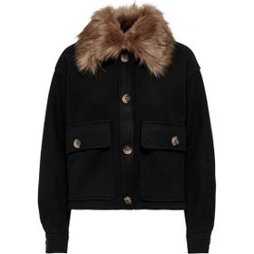 Only 15263075 Siyah Kadın Mont