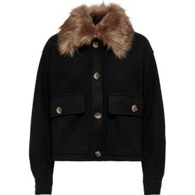 Only 15263075 Siyah Kadın Mont