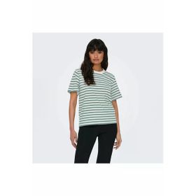 Only 15272227 Lıvvına Çizgili Regular Fit Kadın Tişört