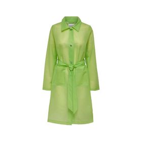 Only 15281181 Onlacacie Yeşil Rain Coat Otw Lime Punch Kadın Günlük Yağmurluk