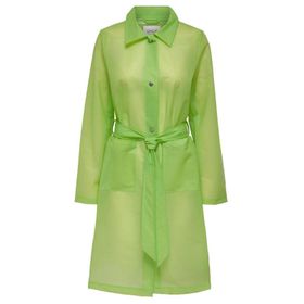 Only 15281181 Onlacacie Yeşil Rain Coat Otw Lime Punch Kadın Günlük Yağmurluk