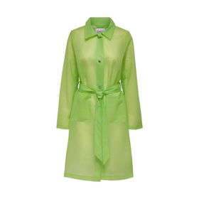 Only 15281181 Onlacacie Yeşil Rain Coat Otw Lime Punch Kadın Günlük Yağmurluk