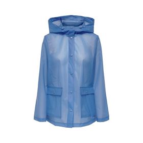 Only 15281928 Mavi Onlacacie Short Rain Jacket Otw Provence Kadın Günlük Yağmurluk