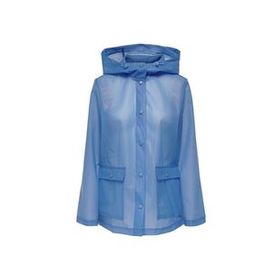 Only 15281928 Mavi Onlacacie Short Rain Jacket Otw Provence Kadın Günlük Yağmurluk