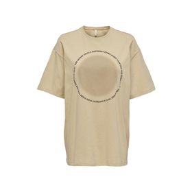 Only 15286655 Camel Kadın T-shirt