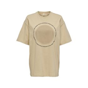Only 15286655 Camel Kadın T-shirt