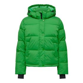 Only 15287911-BEE Ann Premium Puffer Short Otw Yeşil Kadın Kapüşonlu Mont