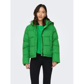 Only 15287911 Onlann Premium Puffer Jkt Short Otw Yeşil Kadın Mont Kaban