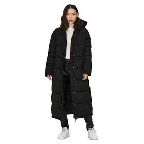 Only 15287913 Onlann Premium Puffer Coat X-Long Otw Siyah Kadın Mont