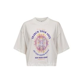 Only 15290576 Beyaz Kadın T-shirt