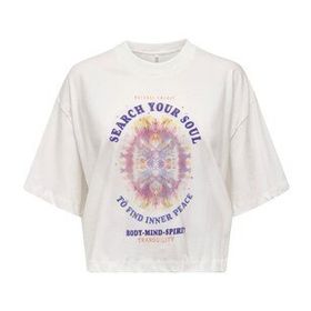 Only 15290576 Beyaz Kadın T-shirt
