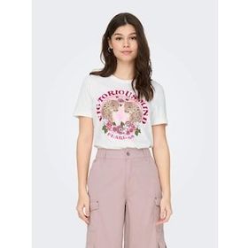 Only 15290640 Beyaz Kadın T-shirt