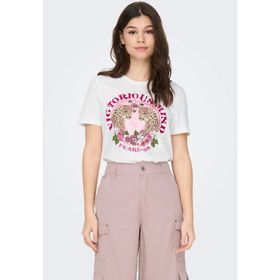 Only 15290640 Beyaz Kadın T-shirt