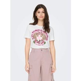 Only 15290640 Beyaz Kadın T-shirt