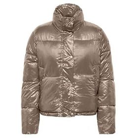 Only 15292628 Kahverengi Onlysky Short Puffer Cc Otw Kadın Günlük Mont