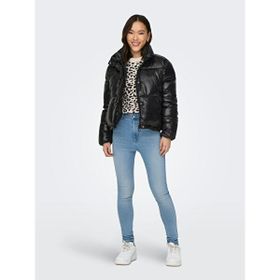 Only 15292628 Siyah Onlysky Short Puffer CC Otw Kadın Günlük Mont