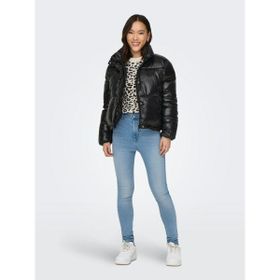 Only 15292628 Siyah Onlysky Short Puffer CC Otw Kadın Günlük Mont