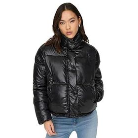 Only 15292628 Siyah Onlysky Short Puffer CC Otw Kadın Günlük Mont