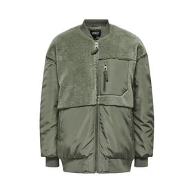 Only 15292801 Emmy Fleece Bej Bomber Kadın Ceket
