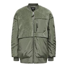 Only 15292801 Emmy Fleece Bej Bomber Kadın Ceket