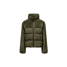 Only 15292945 Wanja Fur Puffer Mix Krem Kadın Mont
