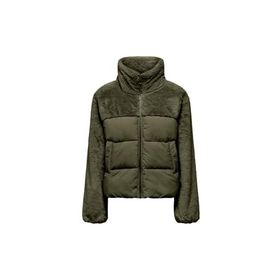 Only 15292945 Wanja Fur Puffer Mix Krem Kadın Mont
