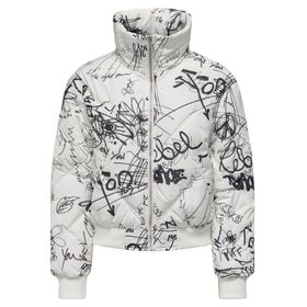 Only 15293753 Onlmia Short Aop Puffer Cc Otw Beyaz Kadın Mont