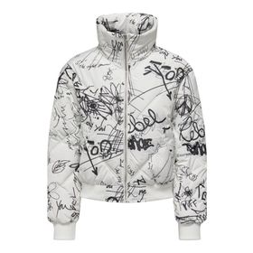 Only 15293753 Onlmia Short Aop Puffer Cc Otw Beyaz Kadın Mont