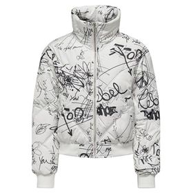 Only 15293753 Onlmia Short Aop Puffer Cc Otw Beyaz Kadın Mont