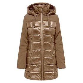 Only 15294008 Kahverengi Onlsophie Mix Puffer CC Otw Kadın Günlük Mont