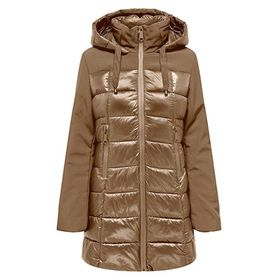 Only 15294008 Kahverengi Onlsophie Mix Puffer CC Otw Kadın Günlük Mont