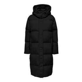 Only 15294681 Onlvilma Down Long Coat CC OTW Açık Kahverengi Kadın Mont