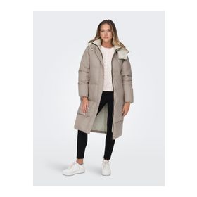 Only 15294681 Onlvilma Down Long Coat CC OTW Siyah Kadın Mont