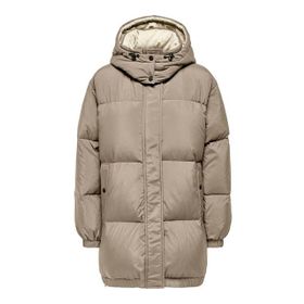 Only 15294690 Onlvilma Down Açık Kahverengi Jacket CC OTW Kadın Mont