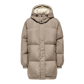 Only 15294690 Onlvilma Down Açık Kahverengi Jacket CC OTW Kadın Mont