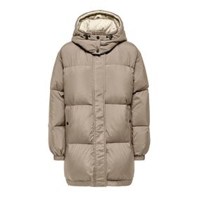 Only 15294690 Vizon Kapüşonlu Kadın Mont