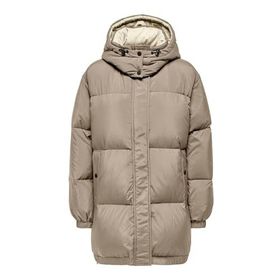 Only 15294690 Vizon Kapüşonlu Kadın Mont