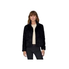 Only 15295423 Siyah Onlnewvida Faux Fur Günlük Suni Kadın Kürk Ceket