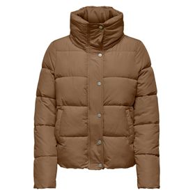 Only 15295424 Kahverengi Onlnewcool Puffer Kadın Günlük Mont