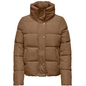 Only 15295424 Kahverengi Onlnewcool Puffer Kadın Günlük Mont