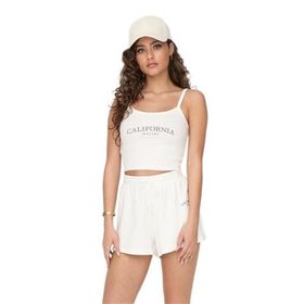 Only 15296214 Kirli Beyaz Kadın T-shirt