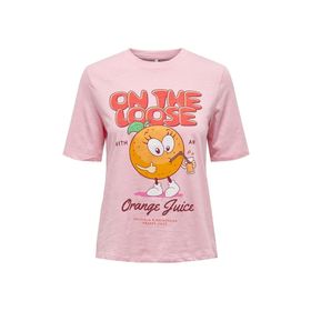 Only 15296955 Pembe Kadın T-shirt