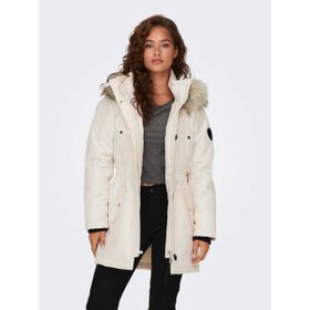 Only 15304625 Iris Fur Winter Ekru Kadın Parka