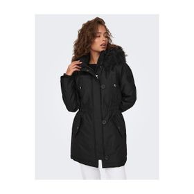 Only 15304625 Iris Fur Winter Lıfe Cc Otw Siyah Kadın Parka Mont
