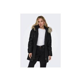 Only 15304625 Iris Fur Winter Lıfe Cc Otw Siyah Kadın Parka Mont