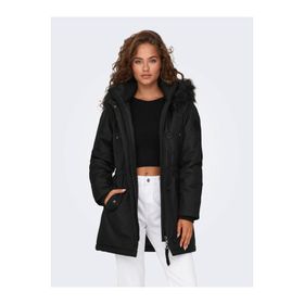 Only 15304625 Iris Fur Winter Siyah Kadın Parka Mont