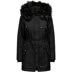 Only 15304625 Iris Fur Winter Siyah Kadın Parka Mont